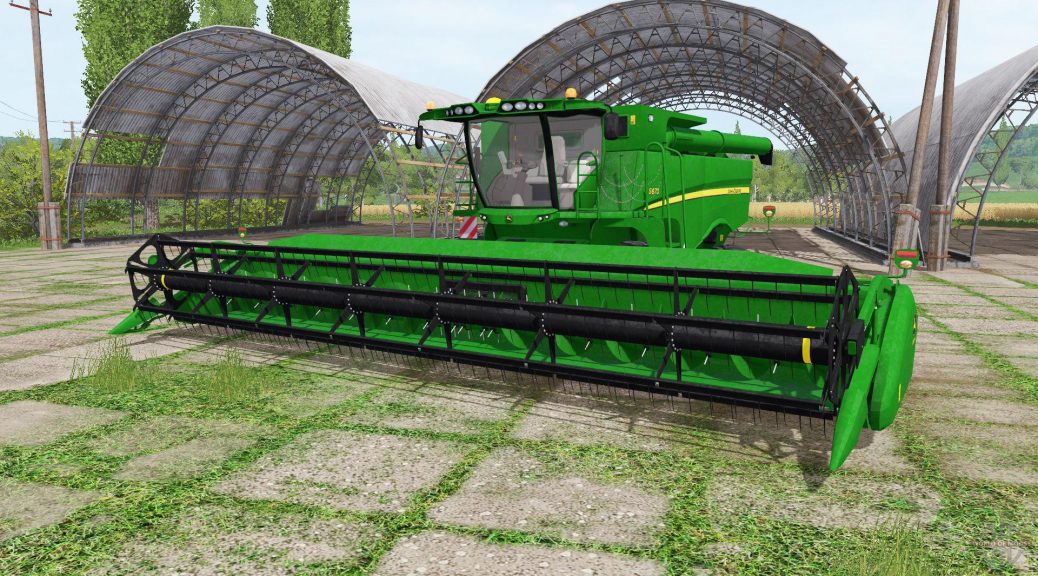 John Deere S670 Rowtrac V10 Combines Farming Simulator 2022 19 Mod 0381