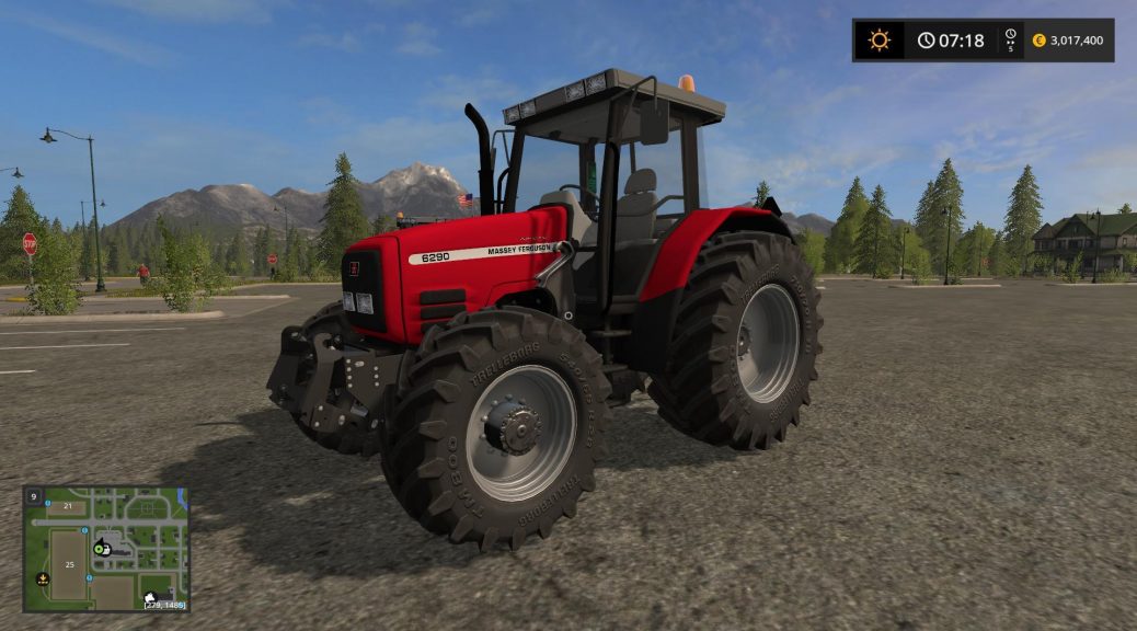 Mf 6290 V1000 Tractors Farming Simulator 2022 19 Mod 5753
