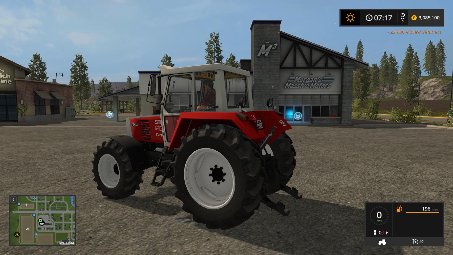 Steyr 8165 V20 Tractors Farming Simulator 2022 19 Mod 5116
