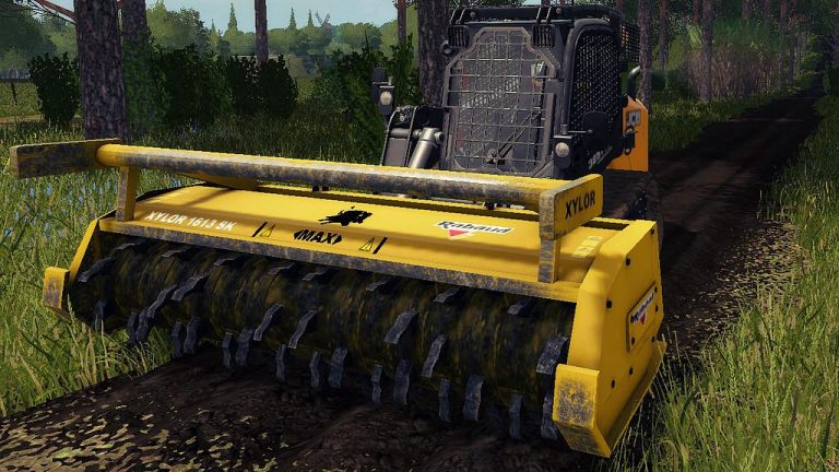 Stump Grinder Rabaud Xylor V10 Mod Farming Simulator 2022 19 Mod 0270