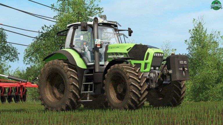 Deutz Fahr Agrotron X720 V10 Mod Farming Simulator 2022 19 Mod 2650