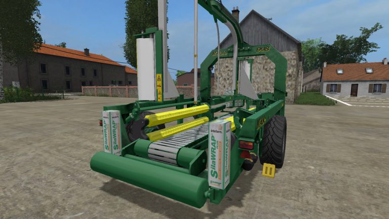 farming simulator 17 square bale wrapper