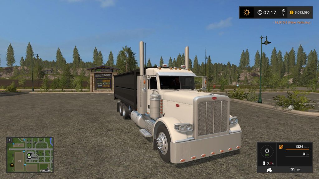 peterbilt grain truck fs19