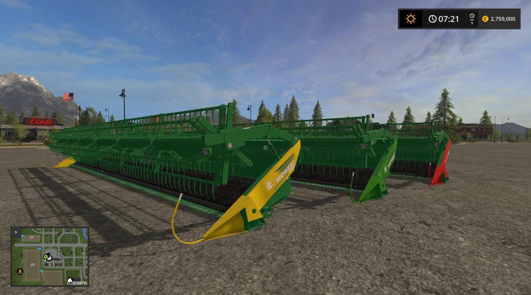 Midwest Headers Pack V10 Mod Farming Simulator 2022 19 Mod 6961