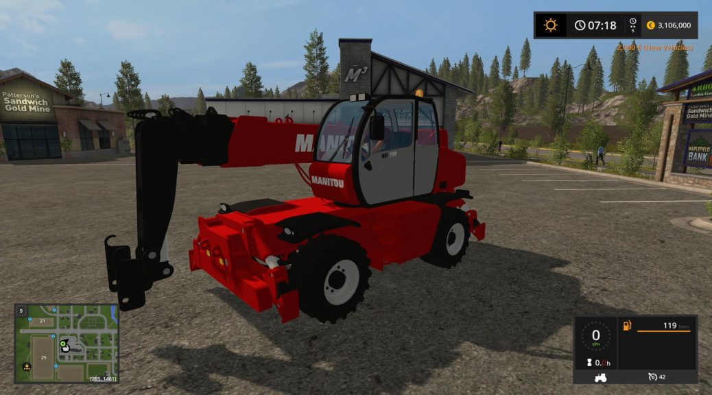 Manitou 2150 V10 Mod Farming Simulator 2022 19 Mod 3420