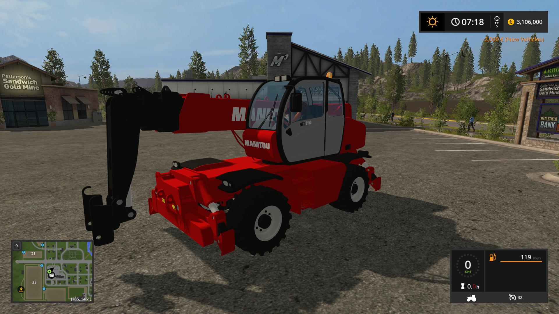 Manitou 2150 V10 Mod Farming Simulator 2022 19 Mod 0764