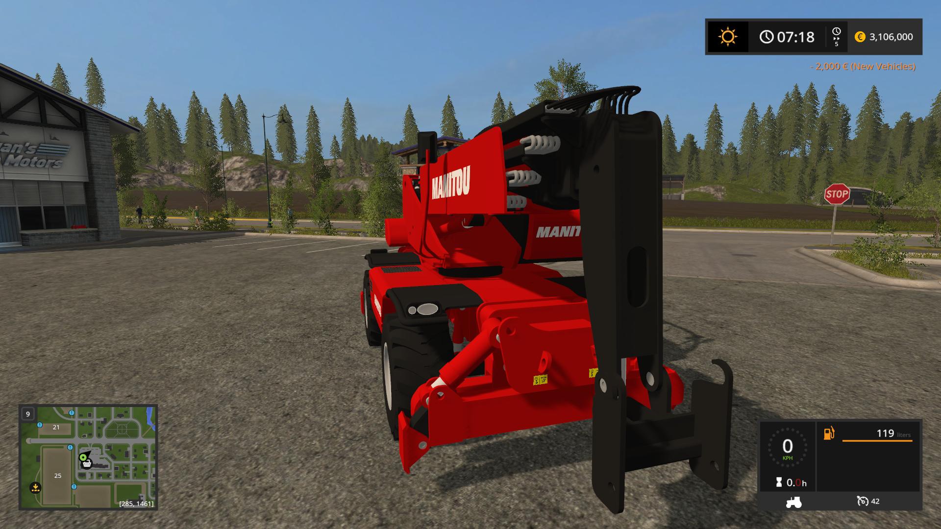 Manitou 2150 V10 Mod Farming Simulator 2022 19 Mod 1578