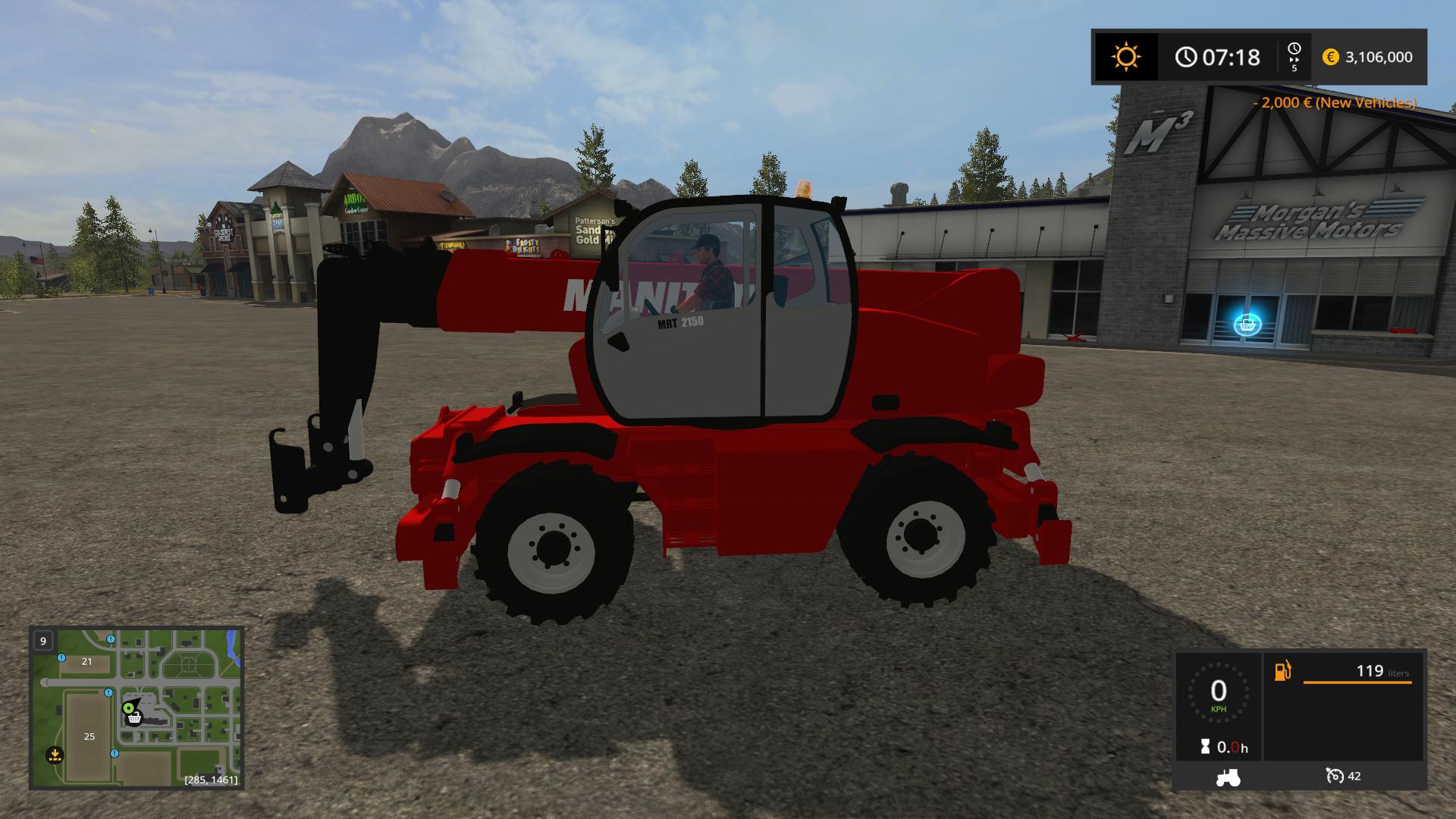 Manitou 2150 V10 Mod Farming Simulator 2022 19 Mod 5904