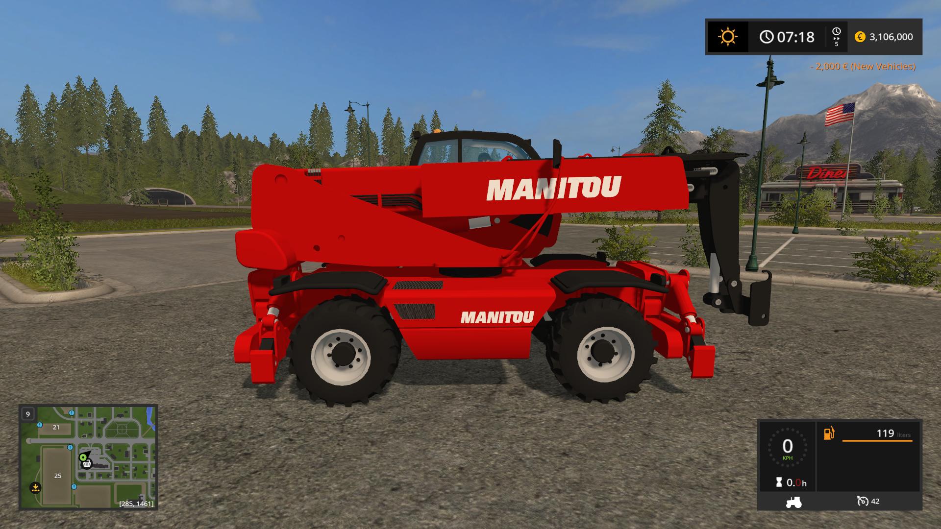 Manitou 2150 V10 Mod Farming Simulator 2022 19 Mod 8684