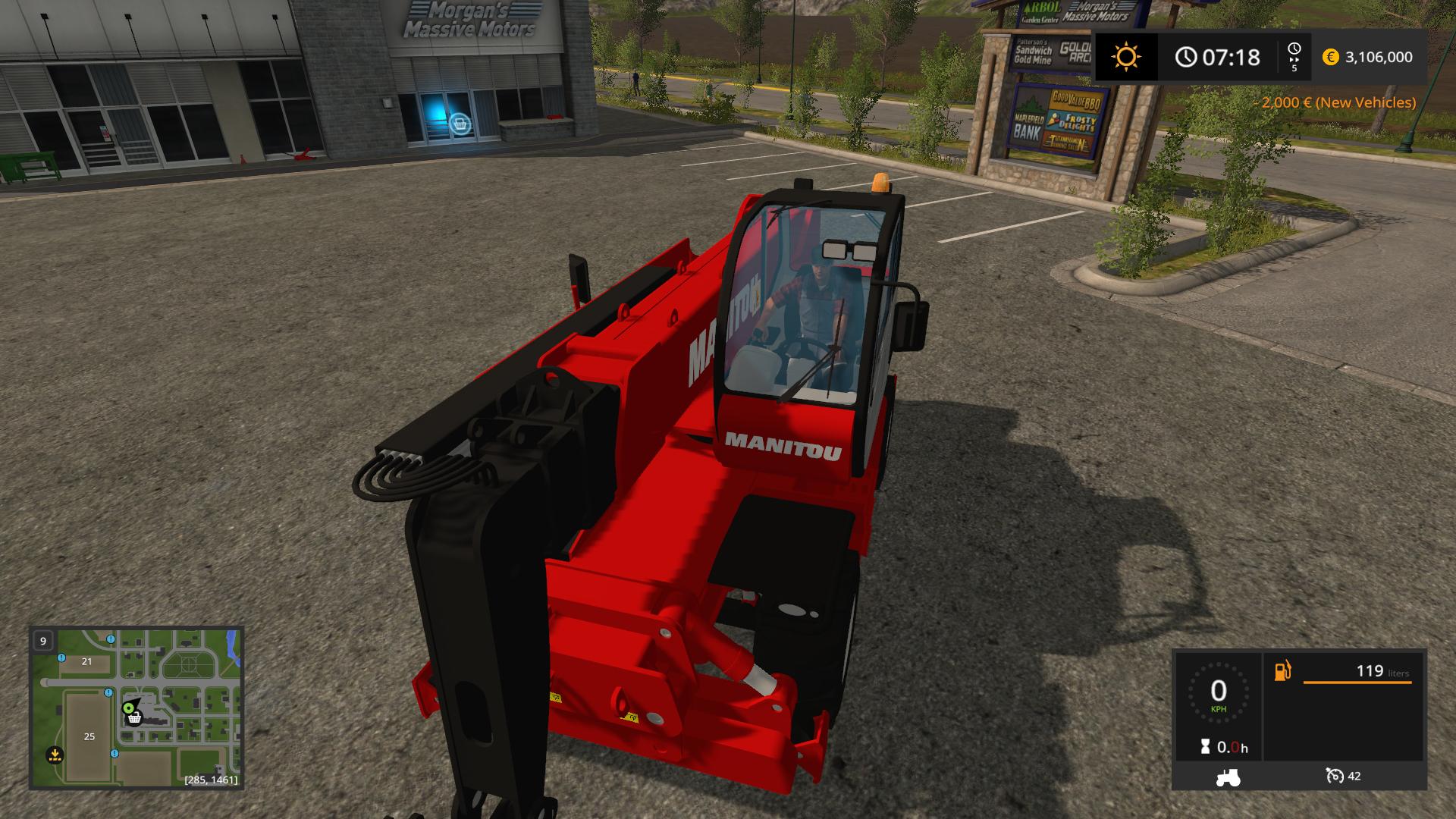 Manitou 2150 V10 Mod Farming Simulator 2022 19 Mod 6467