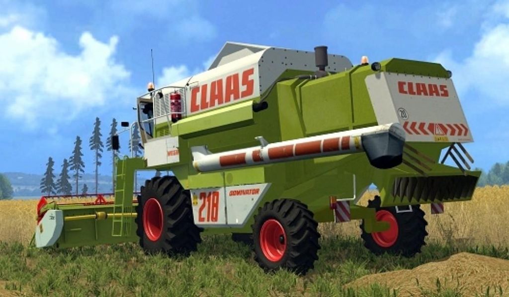 Claas Mega Dominator 218 Mod Farming Simulator 2022 19 Mod 3440