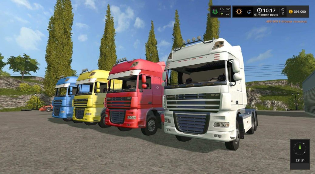 Daf Xf105 V1000 Mod Farming Simulator 2022 19 Mod 1080