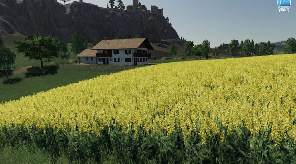 Forgotten Plants Sunflowercanola V Mod Farming Simulator Mod