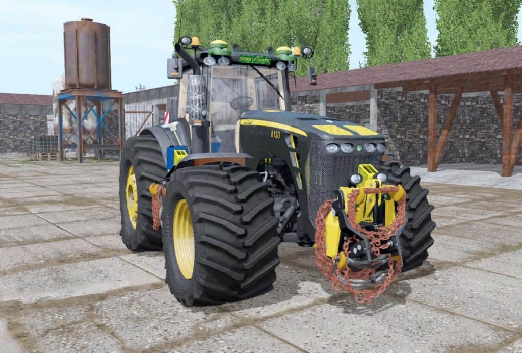 John Deere 8530 Black Shadow V10 Mod Farming Simulator 2022 19 Mod 5353