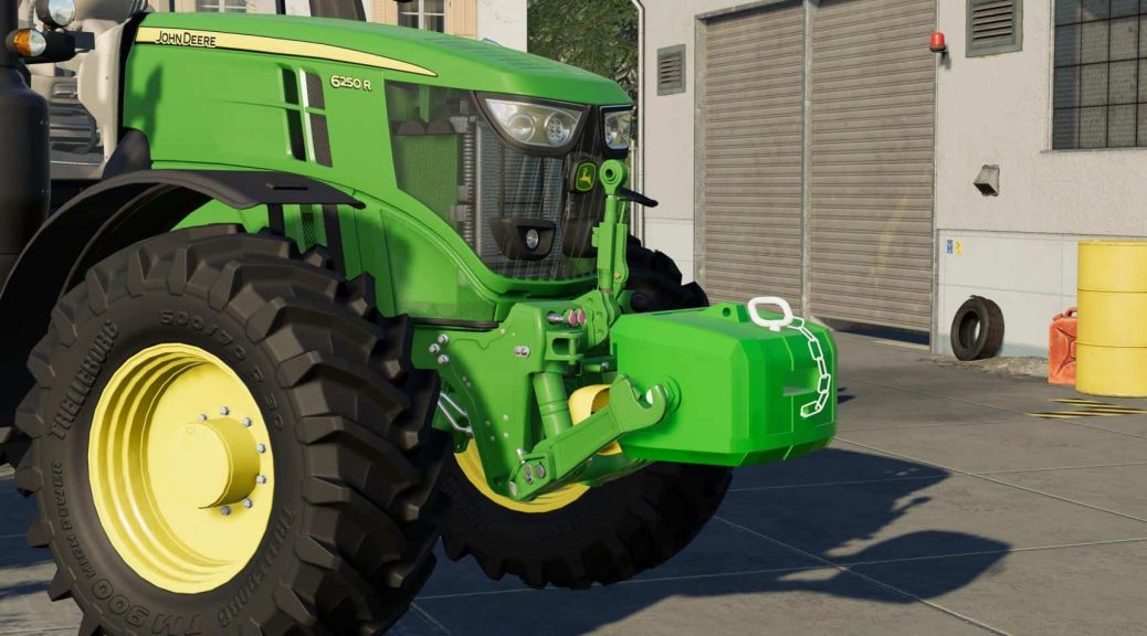 John Deere Weight V Mod Farming Simulator Mod