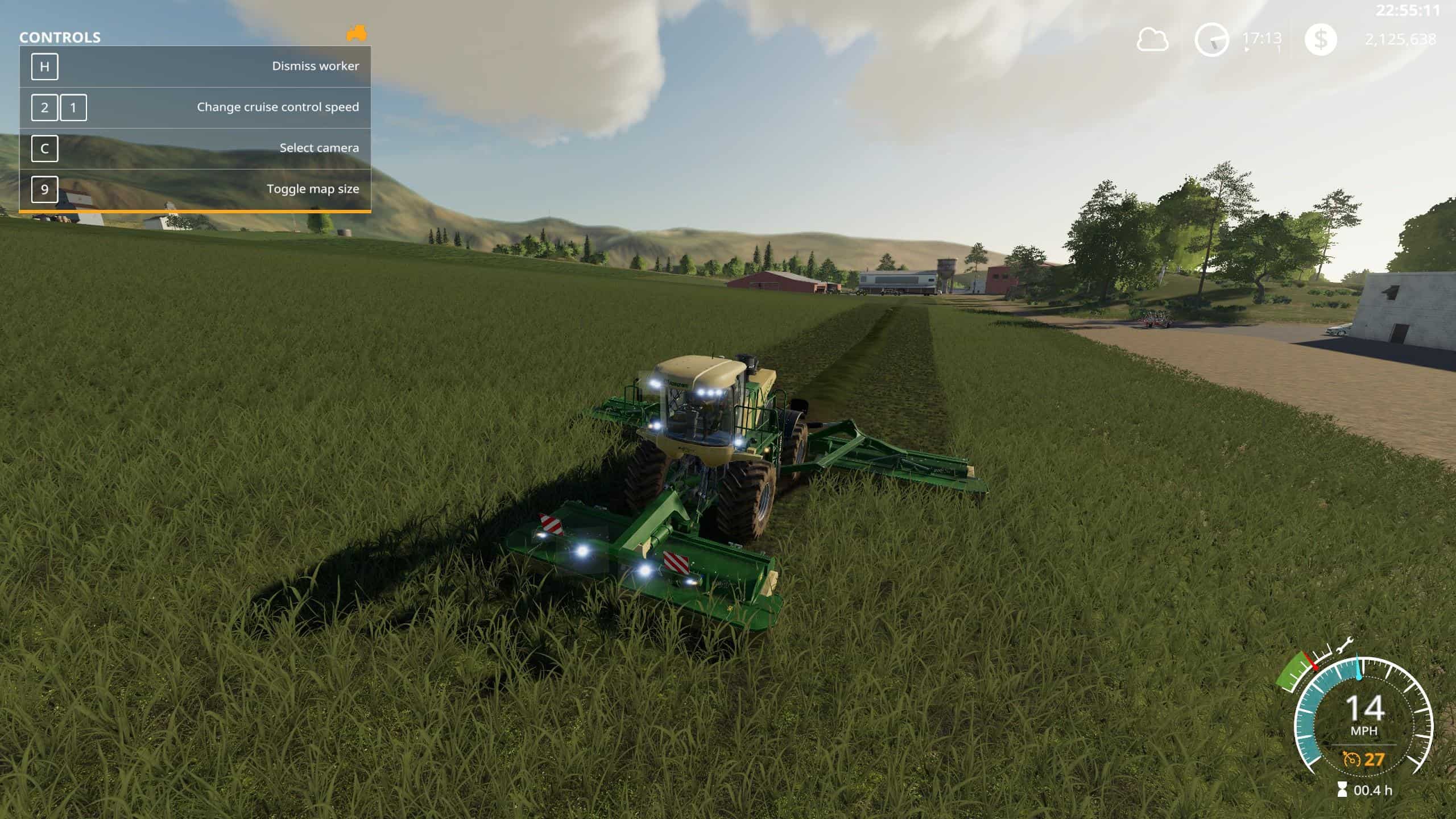 Krone Big M500 V1000 Mod Farming Simulator 2022 19 Mod 9277