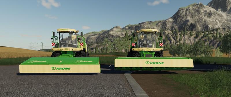 Krone Xdisc V Mod Farming Simulator Mod