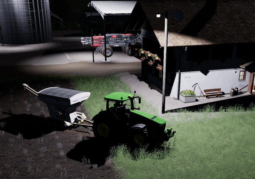 Small Wooden Light With Shadow V Mod Farming Simulator Mod