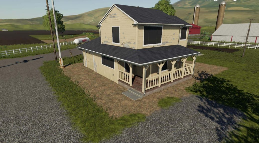 Placeable 4 Bedroom House With Sleep Trigger V10 Mod Farming Simulator 2022 19 Mod 2950