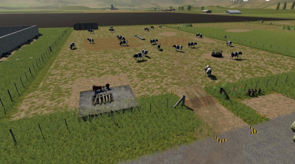 Placeable Open Range Cow Pasture V10 Mod Farming Simulator 2022 19 Mod 4177