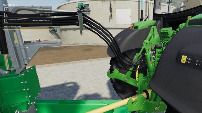 how to attach a header in farming simulator 16
