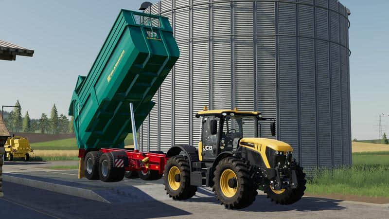 Grabmeier dump trailer v2.0.0.0 MOD - Farming Simulator 2019 / 19 mod