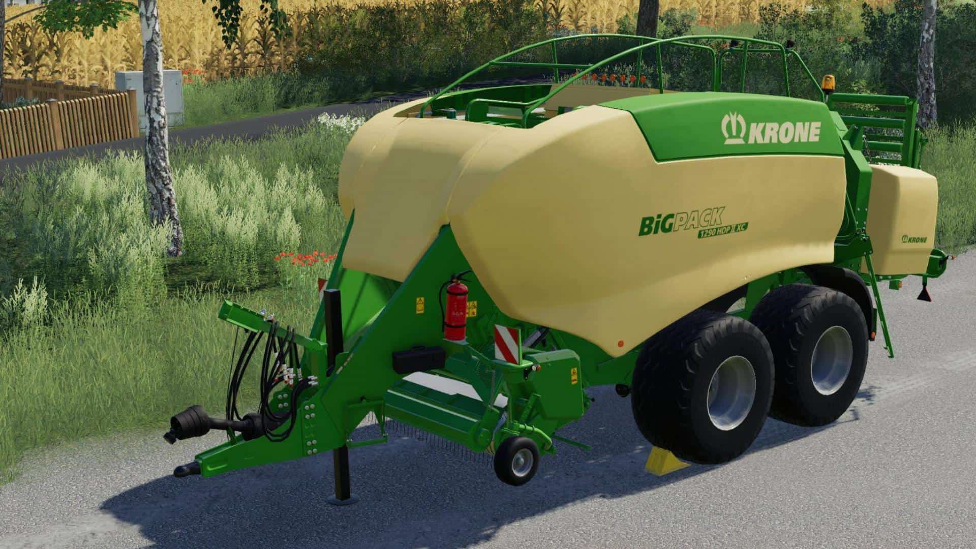 Krone Big Pack 1290hdpii V10 Mod Farming Simulator 2022 19 Mod 5239