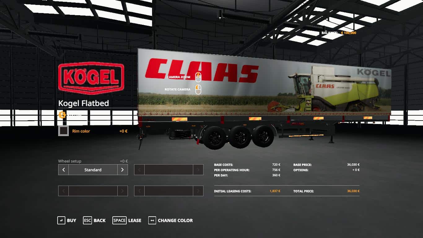 Claas Kogel Autoloader Trailer V10 Mod Farming Simulator 2022 19 Mod 8480