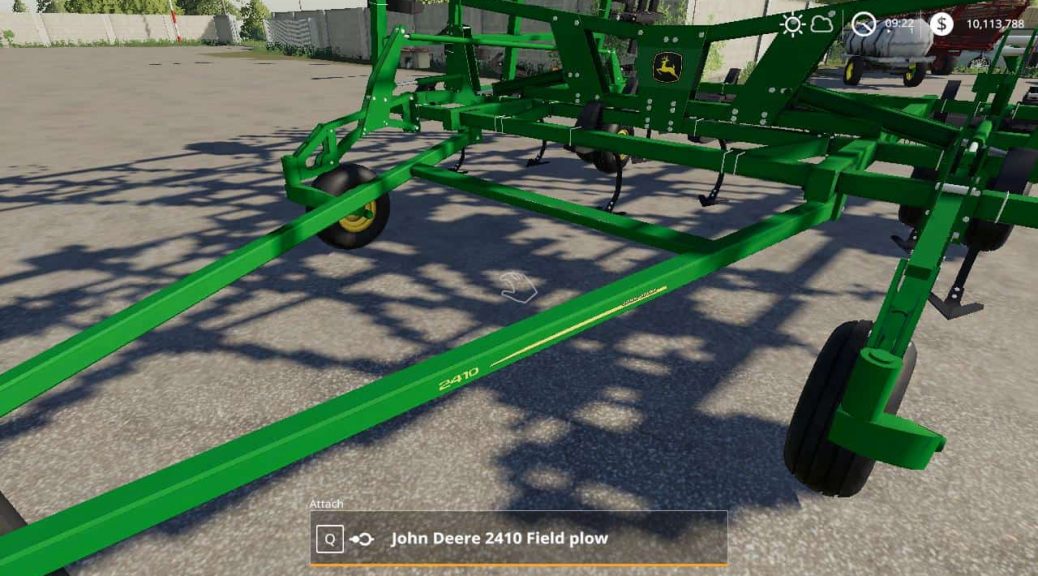 John Deere 2410 3 Section Plow V1 0 Mod Farming Simulator 2022 19 Mod