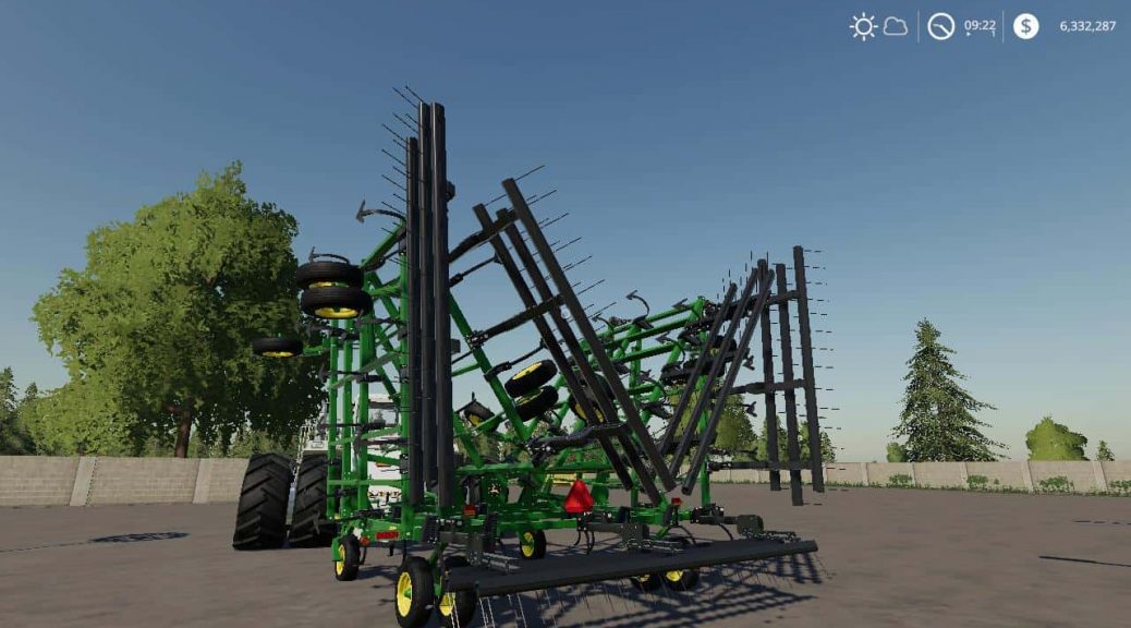 John Deere 2410 5 Section Plow V10 Mod Farming Simulator 2022 19 Mod 3775