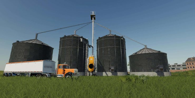 Us Grain Silo Complex With Dryer V11 Mod Farming Simulator 2022 19 Mod 9437