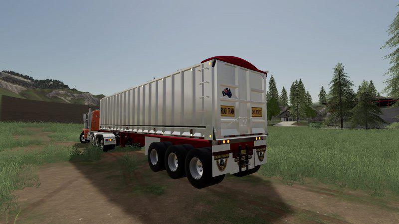 mac end dump trailer mod for farming simulator 22015