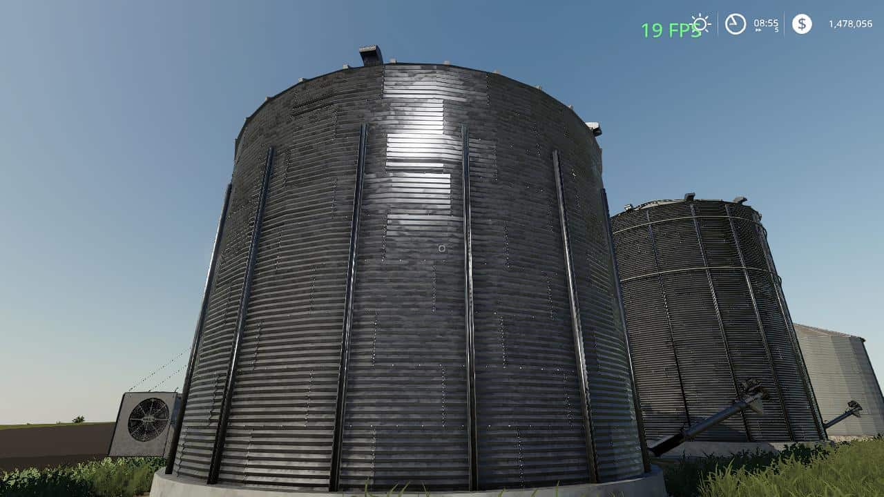 Gsi Grain Bins Pack V10 Mod Farming Simulator 2022 19 Mod 5862