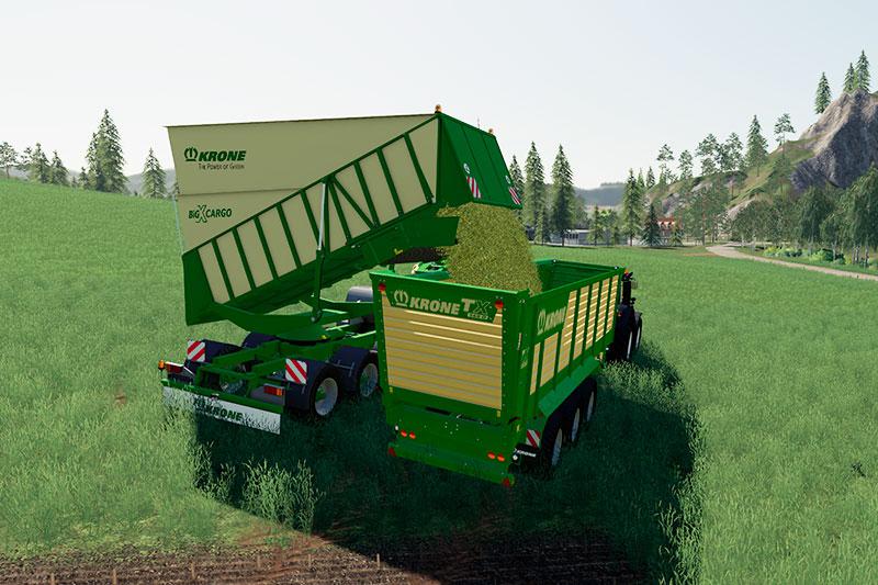 Krone Cargo Overloading Trailer V1000 Mod Farming Simulator 2022 9999