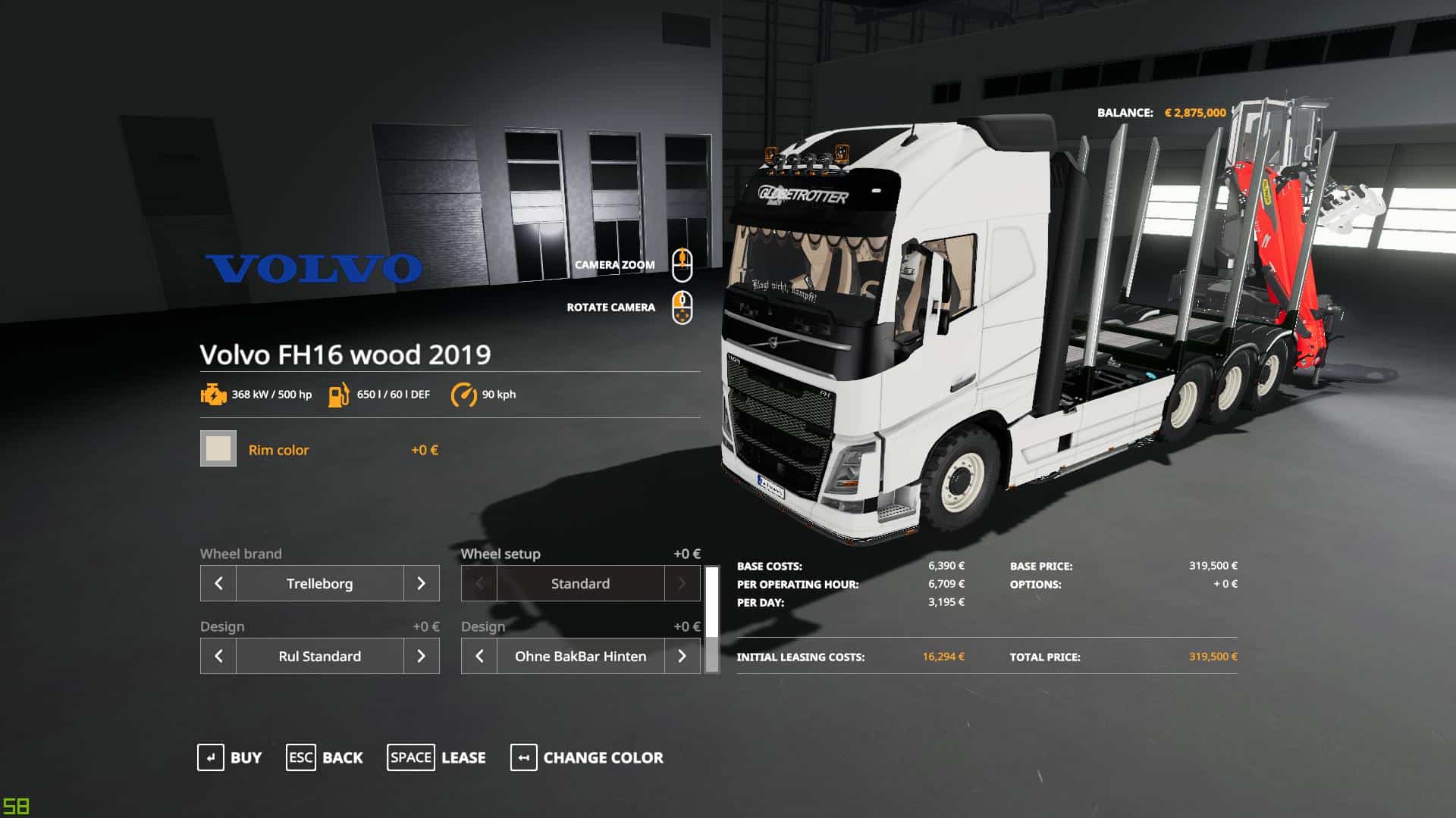 Volvo Fh16 Forest Truck V110 Mod Farming Simulator 2022 19 Mod 0993