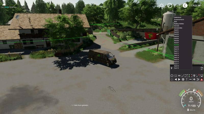 Autodrive Courses For The Map Hof Bergmann V1004 Mod Farming Simulator 2022 19 Mod 1703