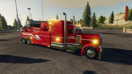 Tow Truck Wrecker Pack Update V Mod Farming Simulator Mod