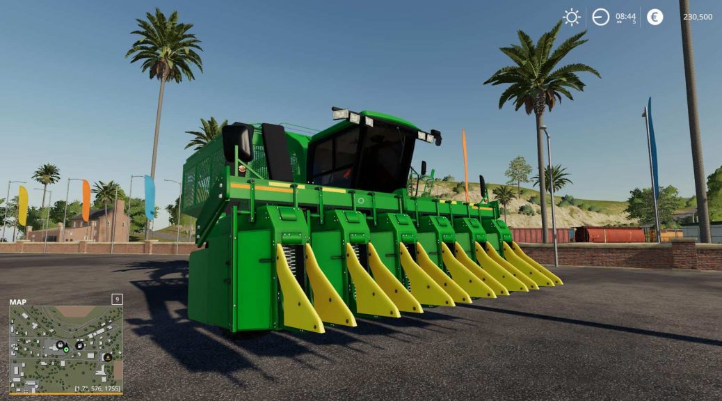 JD 9965 Cotton Picker 6 row convert BETA MOD - Farming Simulator 2022 /