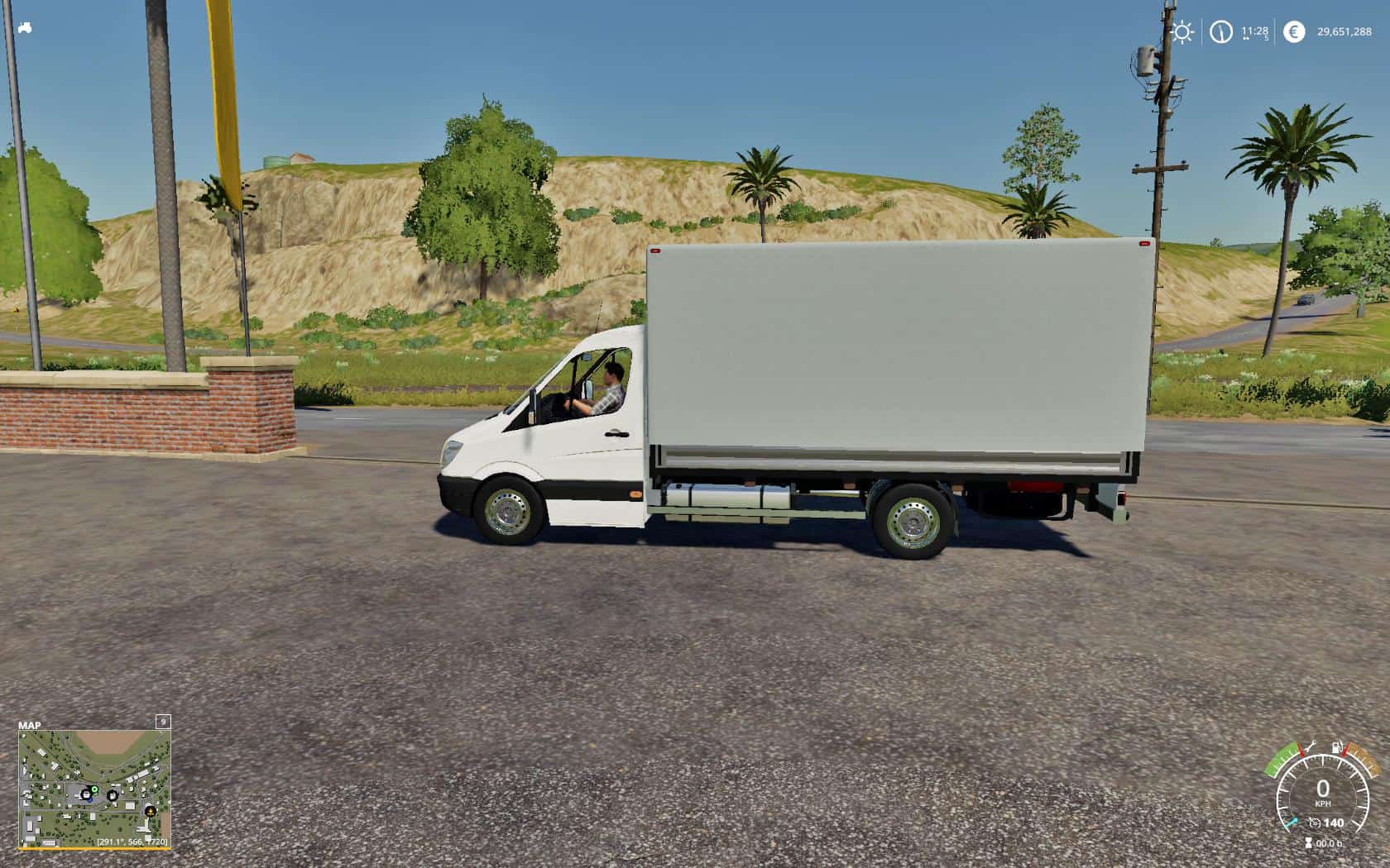 Mercedes Sprinter Pickup V10 Mod Farming Simulator 2022 19 Mod 9005