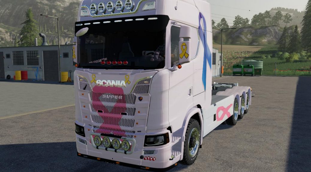 Scania Fuck Cancer V23 Fs 19 Farming Simulator 2022 19 Mod 2715