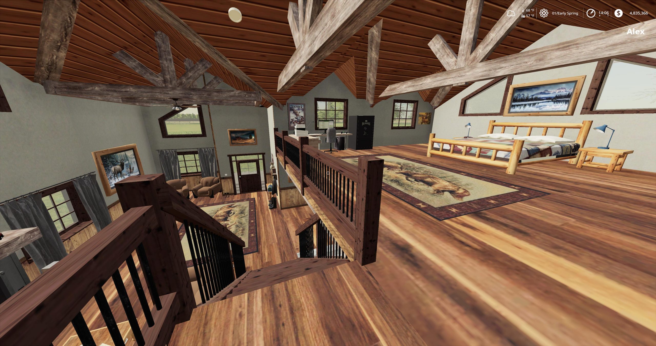 Cabin With Garage Final Object Farming Simulator Mod