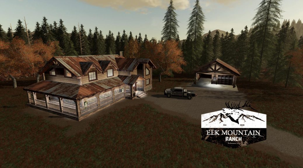 Elk Mountain Ranch Set v1.0.0.2 Object - Farming Simulator 2019 / 19 mod