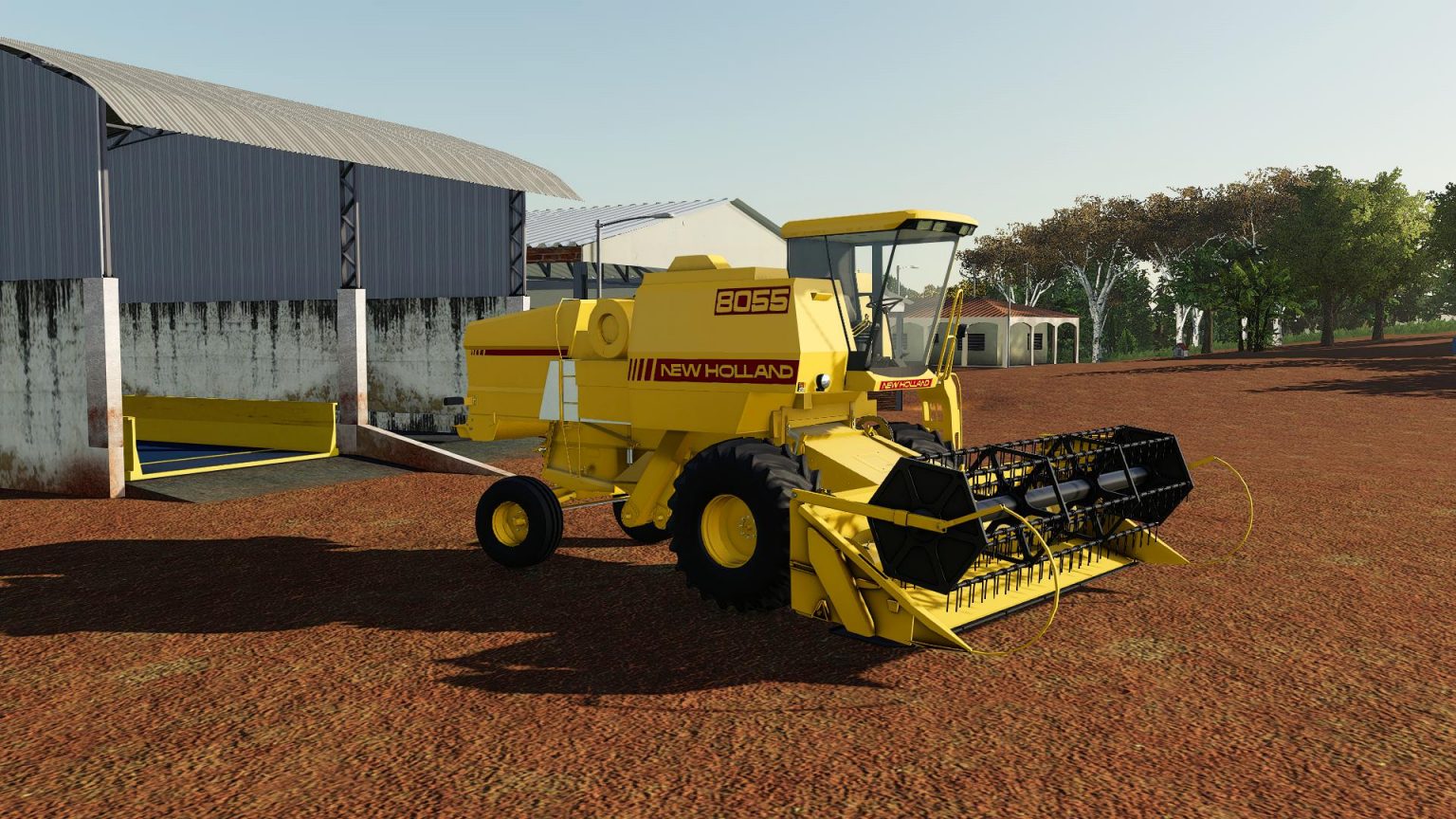 New Holland Cutters V Combine Farming Simulator Mod