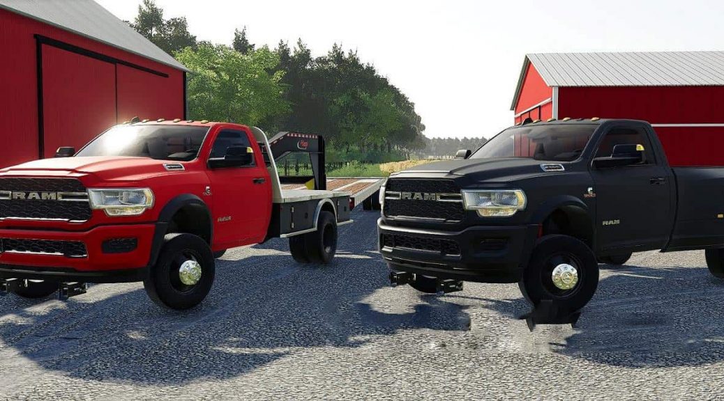 Dodge Ram 3500 2019 V10 Car Farming Simulator 2022 19 Mod 1992