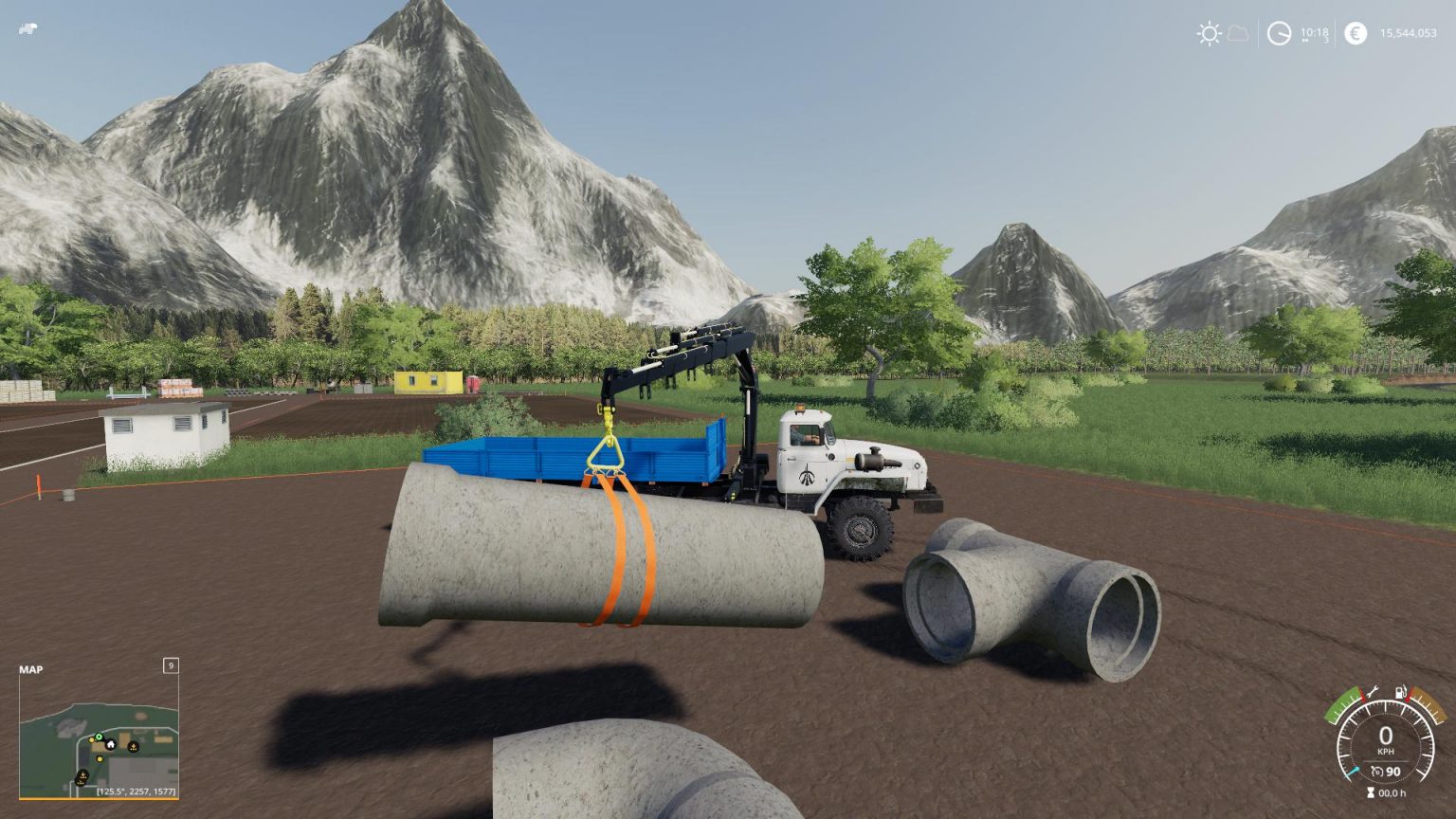 Fs19 Concrete Pipe Prefab V1000 Farming Simulator 2022 Mod Ls Images And Photos Finder 1146