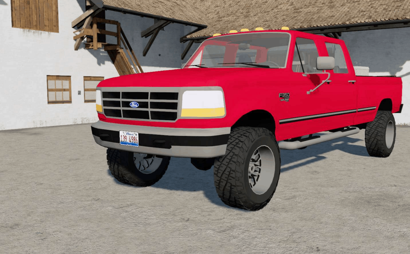 Ford F Powerstroke Xlt Crew Cab V Car Farming Simulator