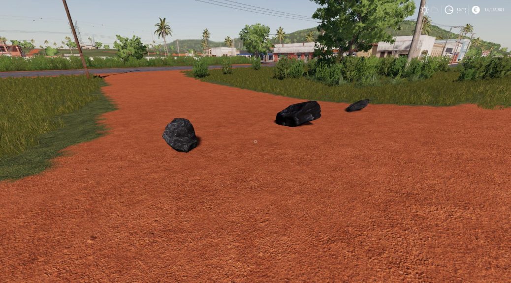 Dynamic Coal Rock With Filltype V Fs Farming Simulator Mod