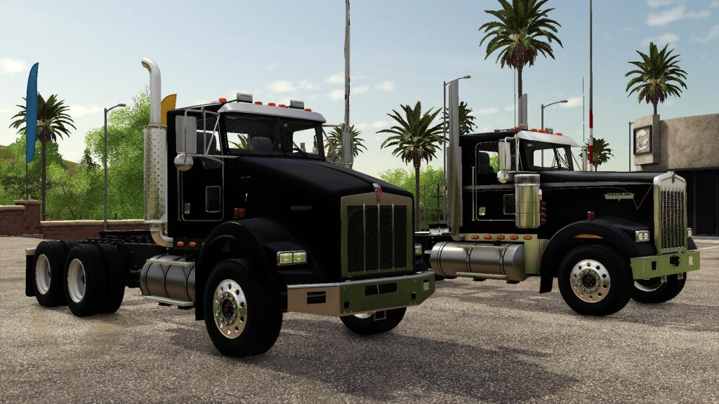 Kenworth T800 V1000 Mod Farming Simulator 2022 19 Mod 8108