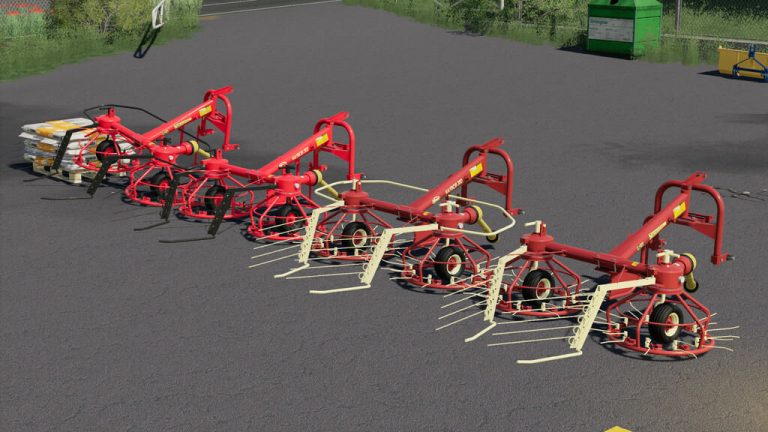 Vicon Pz Haybab 300 Tedder Rake V10 Mod Farming Simulator 2022