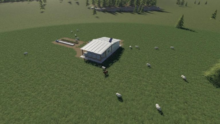 Open Sheep Pasture V Object Farming Simulator Mod